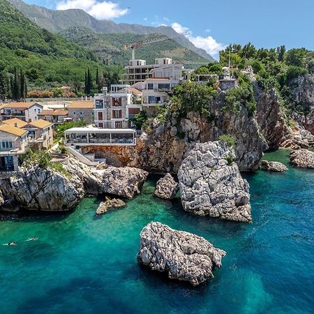 Blanche Cliff Apartments Sveti Stefan Exterior foto