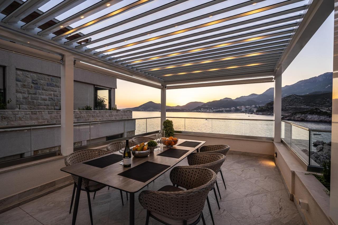 Blanche Cliff Apartments Sveti Stefan Exterior foto
