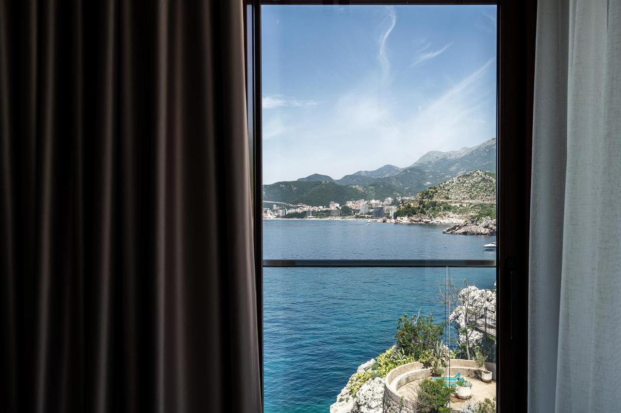 Blanche Cliff Apartments Sveti Stefan Exterior foto