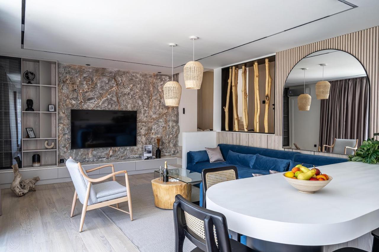 Blanche Cliff Apartments Sveti Stefan Exterior foto
