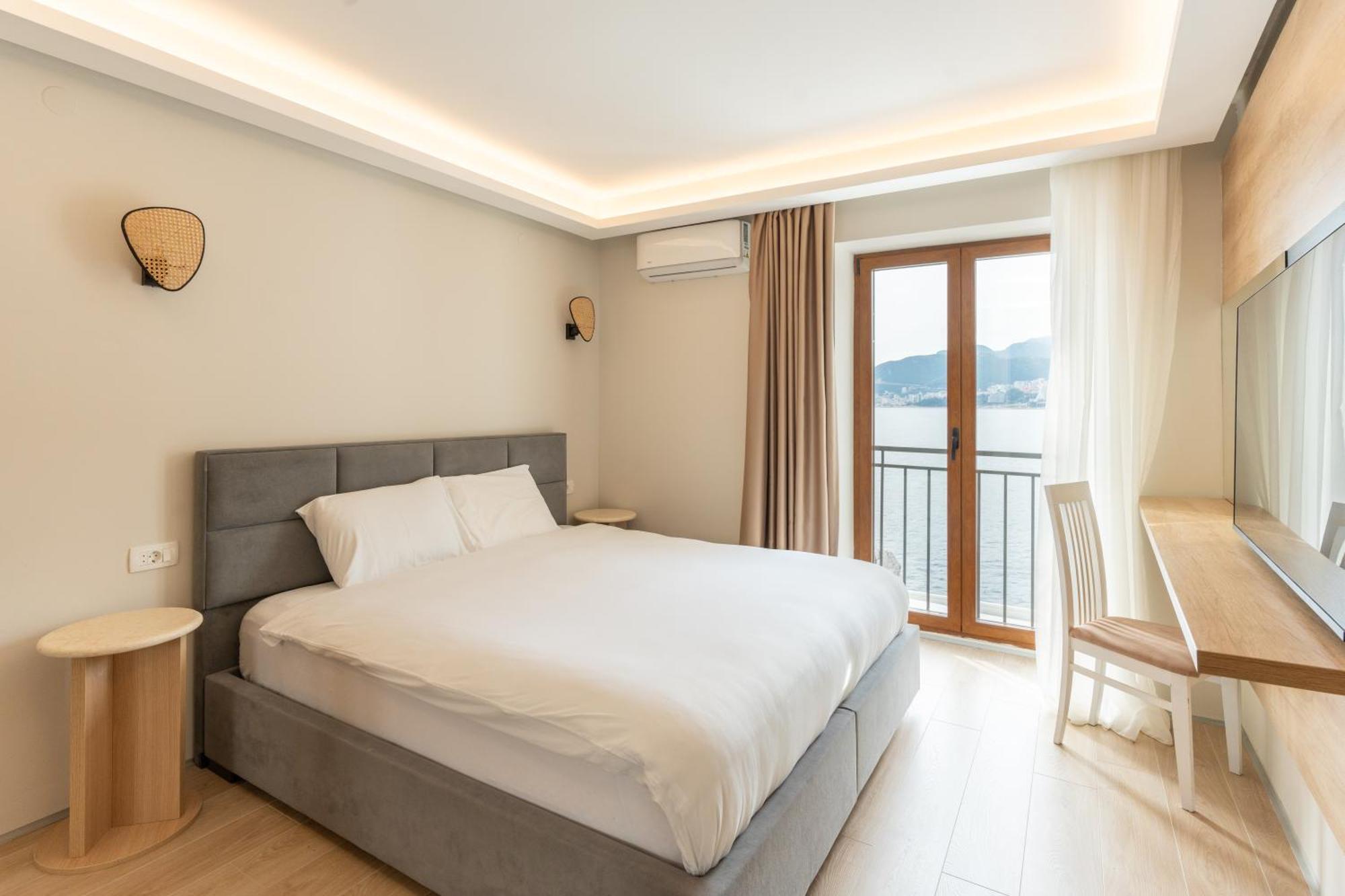 Blanche Cliff Apartments Sveti Stefan Exterior foto